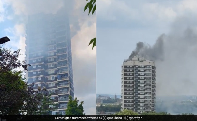 East London Shop Blaze: 125 Firefighters Battle Major Fire