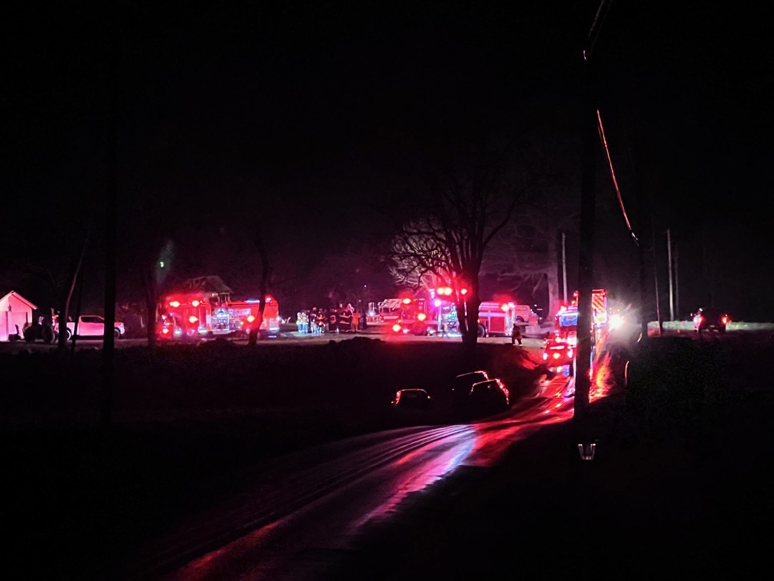 Emergency Response To Large Chicken Barn Fire In Franklin County, PA Emergency Response To Large Chicken Barn Fire In Franklin County, PA