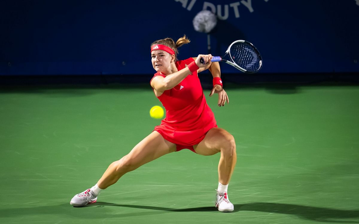 Emma Raducanu's Dubai Defeat: Loss To Muchova At Tennis Championships Emma Raducanu's Dubai Defeat: Loss To Muchova At Tennis Championships