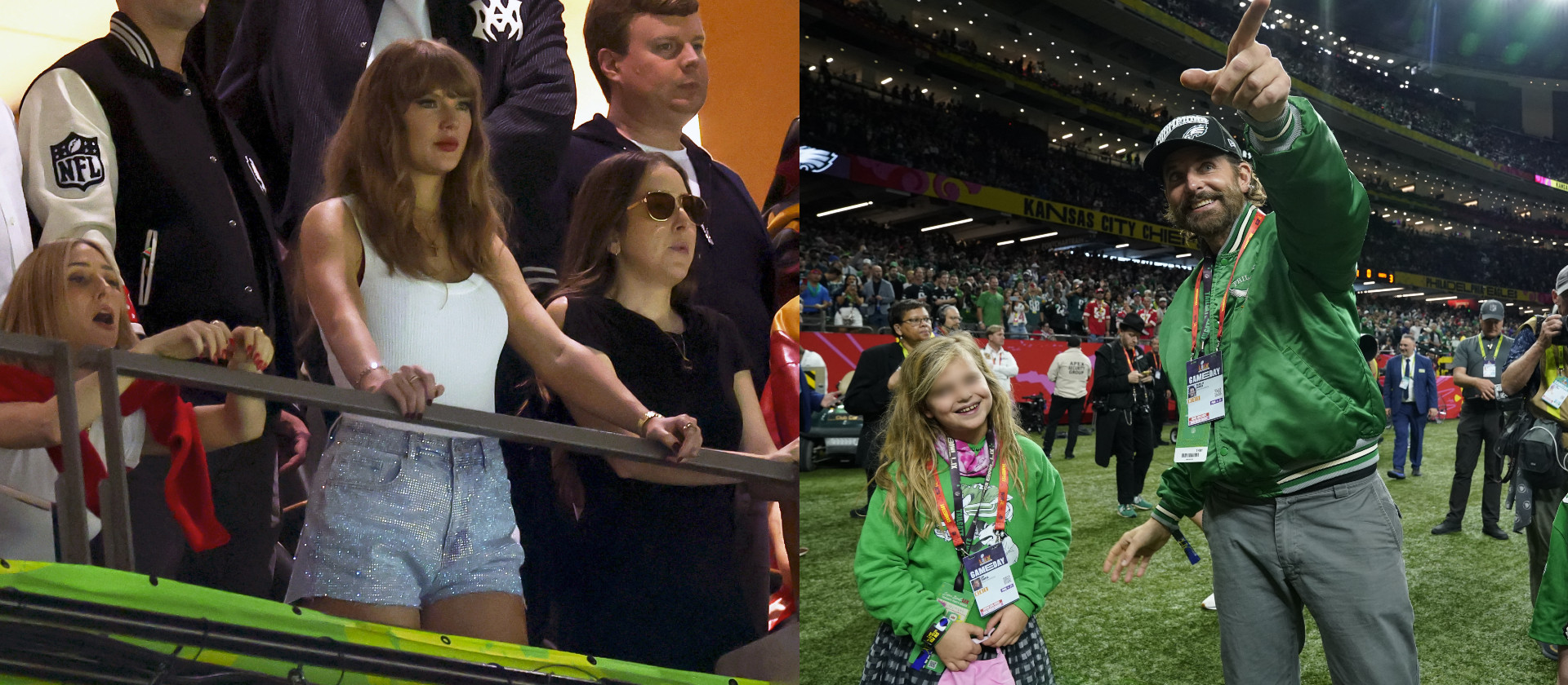 Father-Daughter Duo: Bradley Cooper And Lea At Super Bowl 2025 Father-Daughter Duo: Bradley Cooper And Lea At Super Bowl 2025
