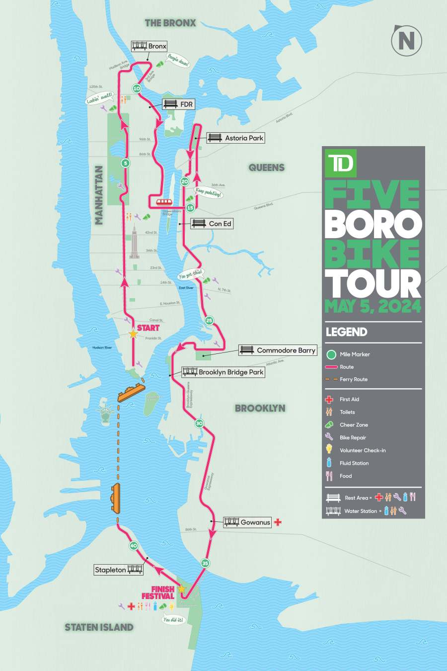 Five Boro Bike Tour: Training, Preparation, And What To Expect Five Boro Bike Tour: Training, Preparation, And What To Expect