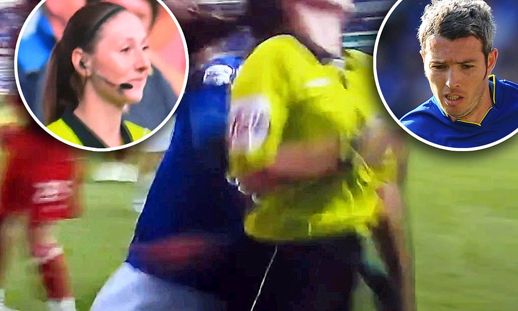 Football Match Disrupted By Sexist Chants Against Referee Football Match Disrupted By Sexist Chants Against Referee