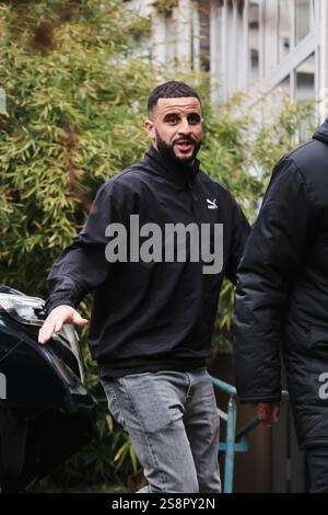 Footballer Kyle Walker's Post-Match Activities In Milan Footballer Kyle Walker's Post-Match Activities In Milan
