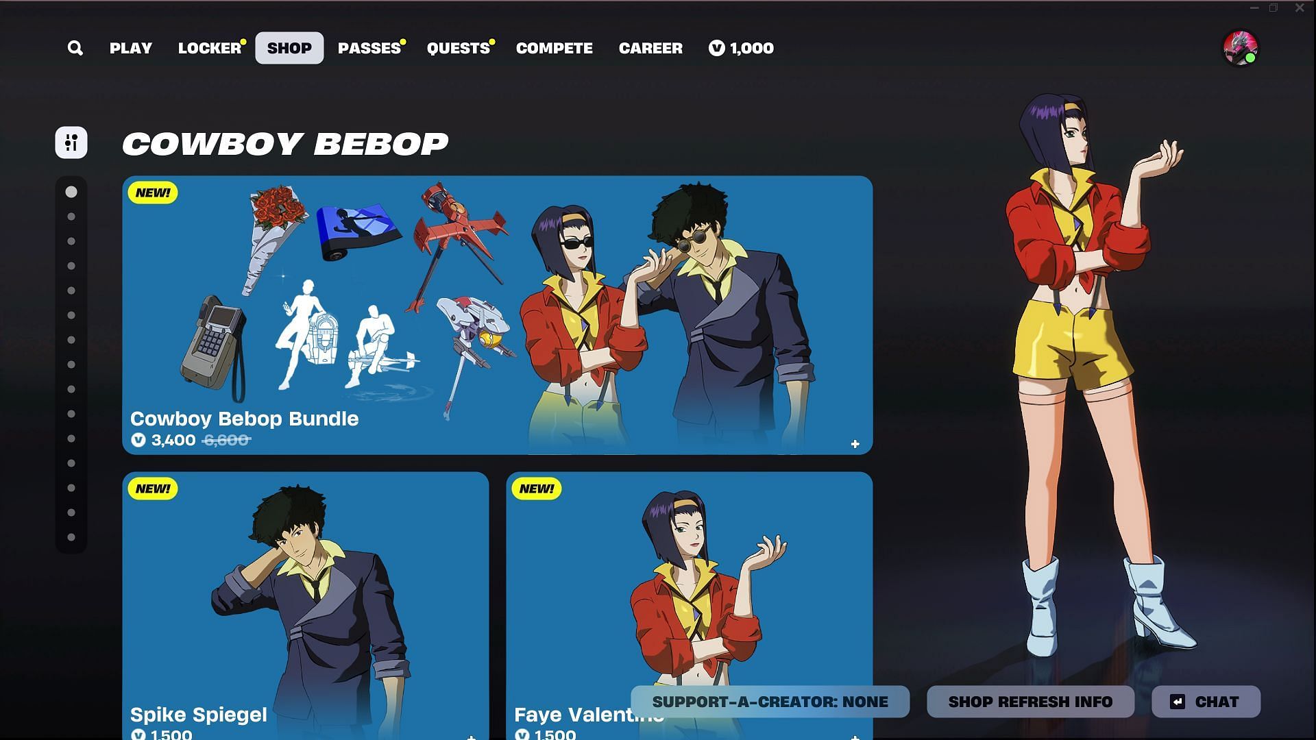 Fortnite Cowboy Bebop Collaboration: How To Get The Freebies Fortnite Cowboy Bebop Collaboration: How To Get The Freebies