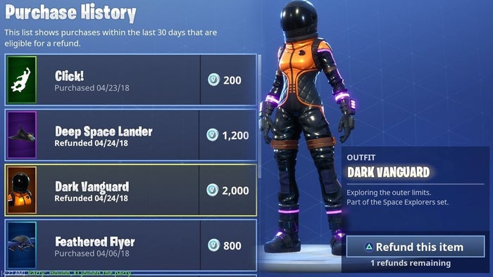Fortnite Refund Hints At Cosmetic Changes Fortnite Refund Hints At Cosmetic Changes