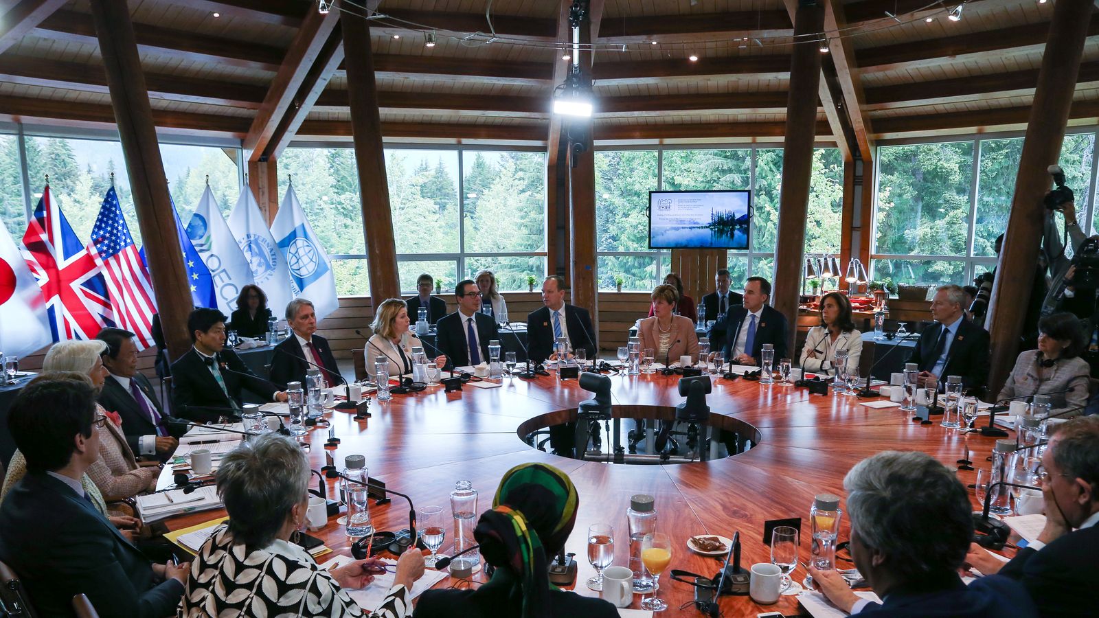 G-7 Finance Ministers Prioritize Consensus Despite US Trade Turmoil G-7 Finance Ministers Prioritize Consensus Despite US Trade Turmoil