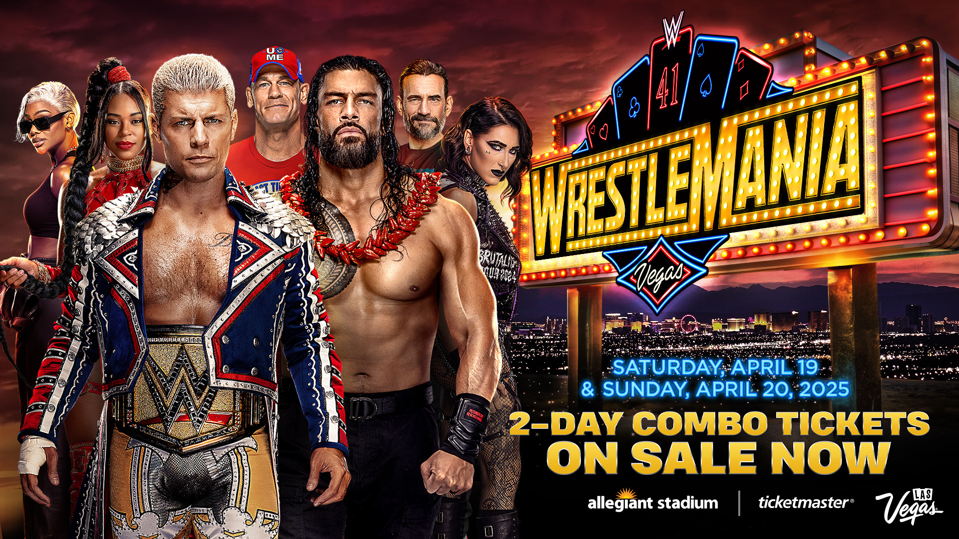 Get Your WrestleMania 41 Tickets & Golden Belts This Memorial Day Weekend Get Your WrestleMania 41 Tickets & Golden Belts This Memorial Day Weekend