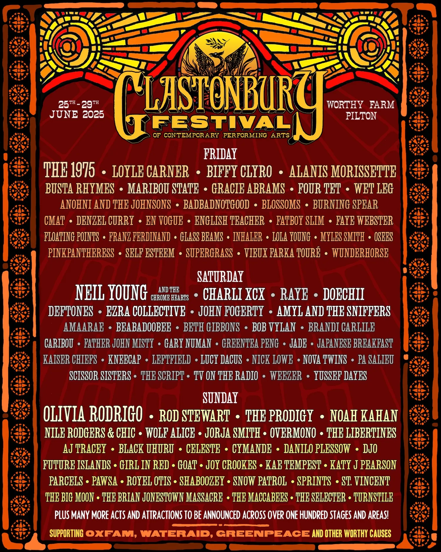 Glastonbury 2025 Lineup: Is It The Best Yet? Charli XCX, Neil Young & More Glastonbury 2025 Lineup: Is It The Best Yet? Charli XCX, Neil Young & More