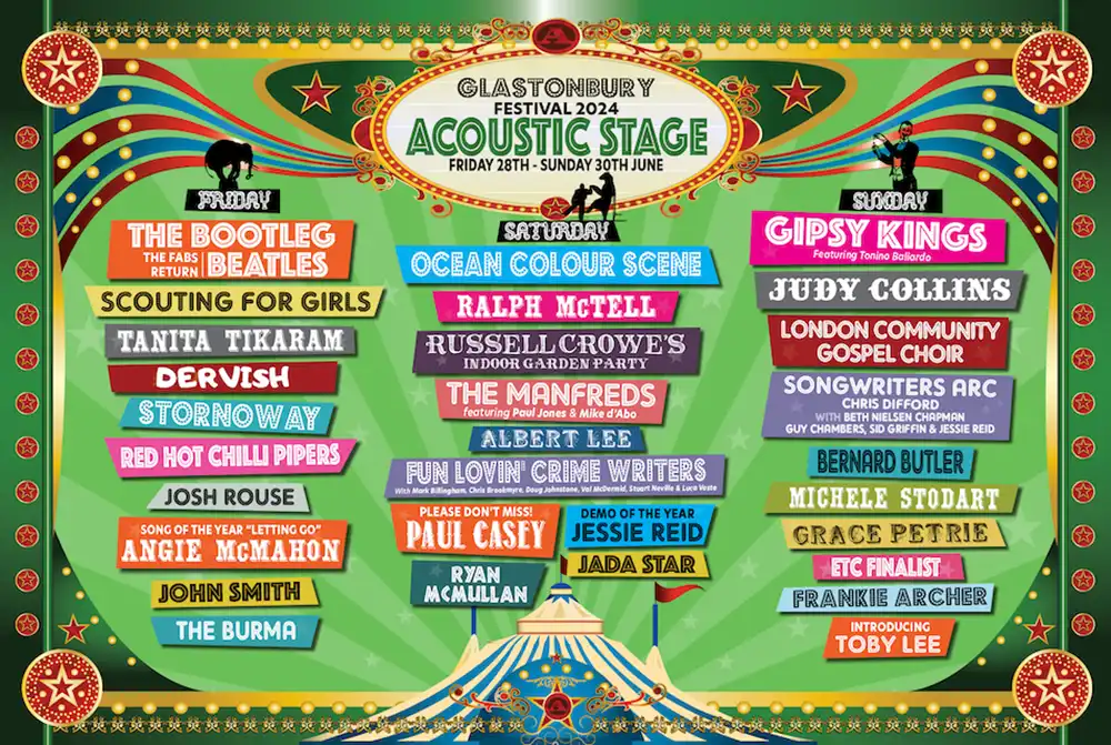 Glastonbury Stage Times 2024: Infuriating Scheduling Conflicts Spark Outrage Glastonbury Stage Times 2024: Infuriating Scheduling Conflicts Spark Outrage