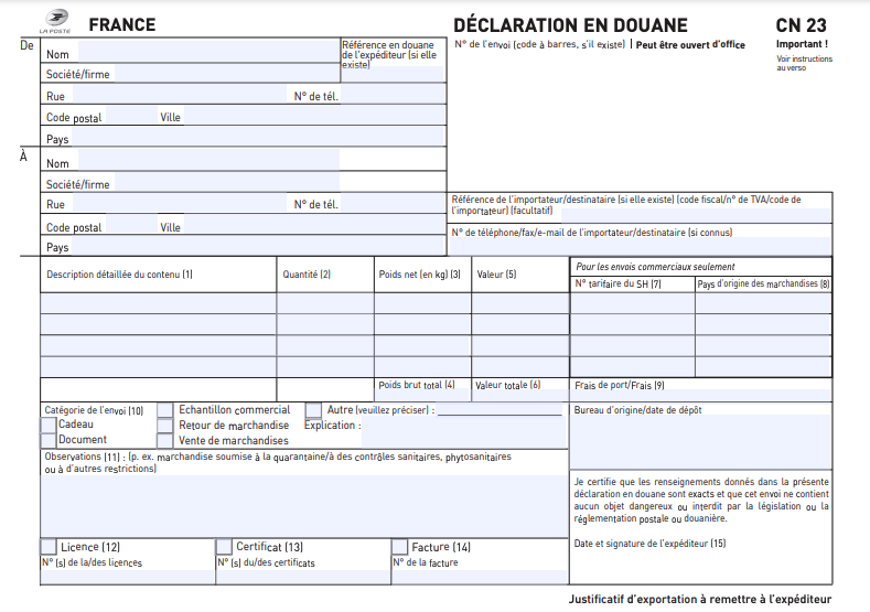 Guide Des Droits De Douane : Déclaration Et Procédures