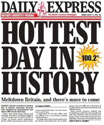 Heatwave Mortality In England: 311 Deaths Prompt Review Of Emergency Response Heatwave Mortality In England: 311 Deaths Prompt Review Of Emergency Response