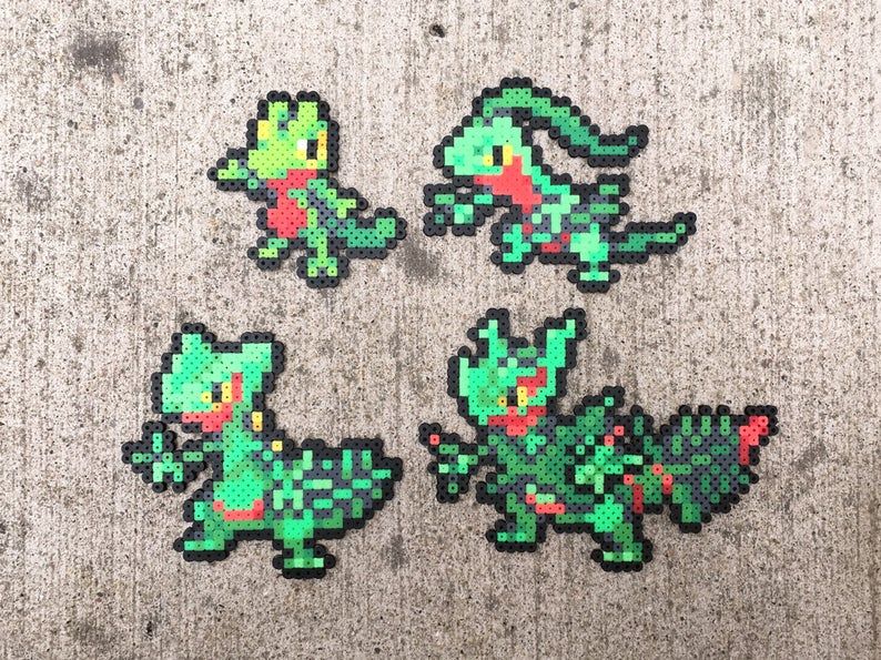 Hoenn Starters Reborn: Fan-Built LEGO Versions Of Treecko, Torchic, And Mudkip Hoenn Starters Reborn: Fan-Built LEGO Versions Of Treecko, Torchic, And Mudkip