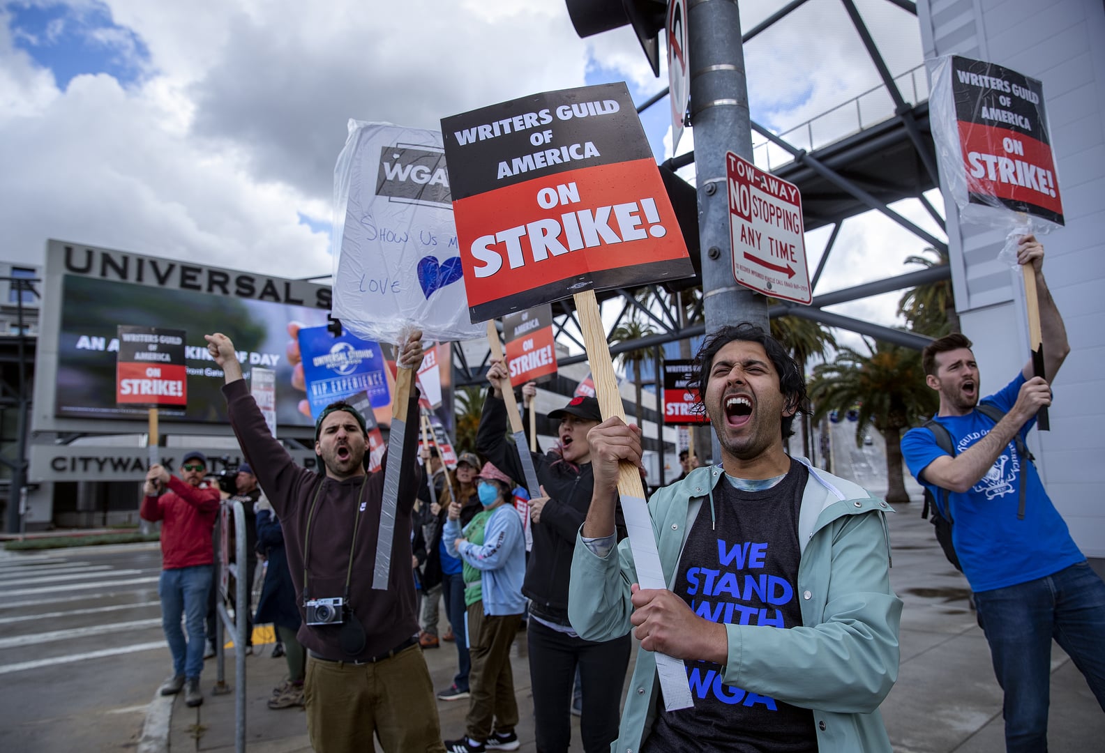 Hollywood Production Frozen: The Combined Writers' And Actors' Strike Hollywood Production Frozen: The Combined Writers' And Actors' Strike