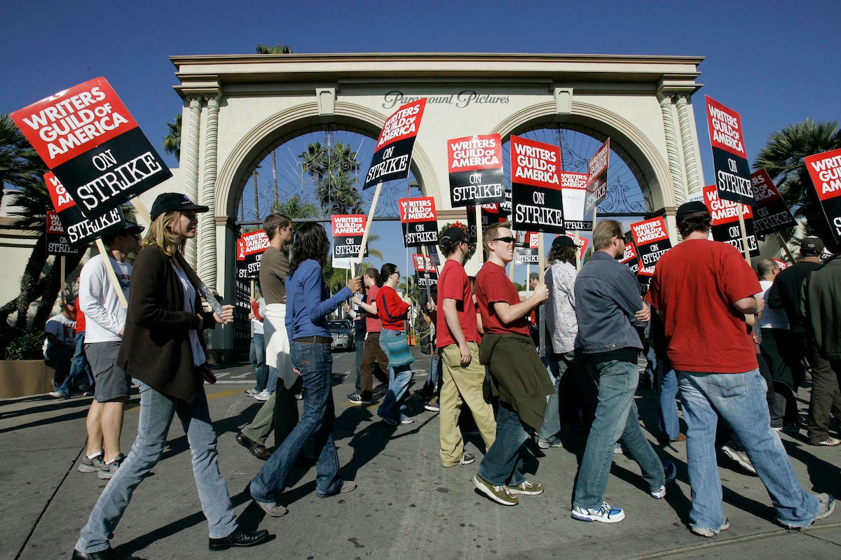 Hollywood Shut Down: Actors And Writers On Strike Hollywood Shut Down: Actors And Writers On Strike