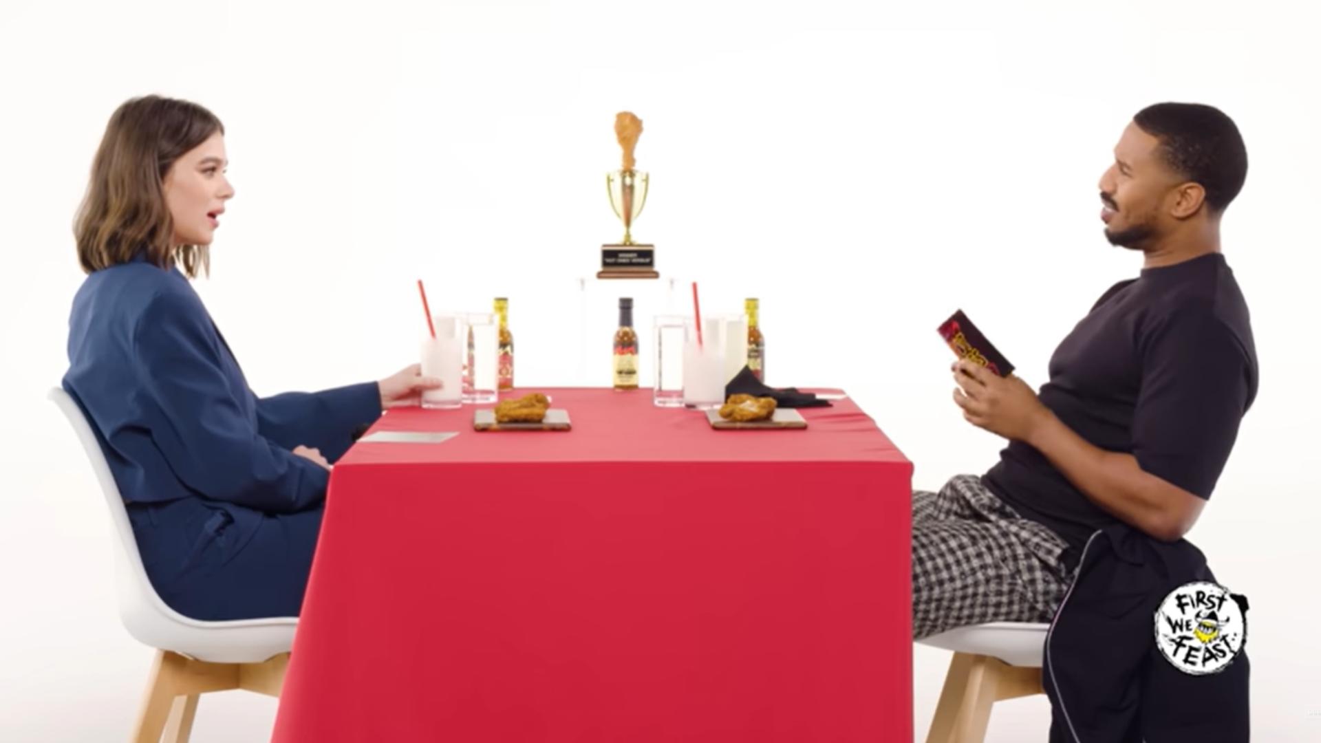 Hot Ones: Hailee Steinfeld's Unexpected Chiefs Shoutout Hot Ones: Hailee Steinfeld's Unexpected Chiefs Shoutout