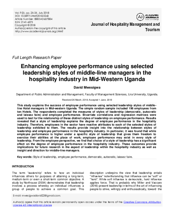 How Middle Managers Drive Performance And Improve Employee Satisfaction How Middle Managers Drive Performance And Improve Employee Satisfaction