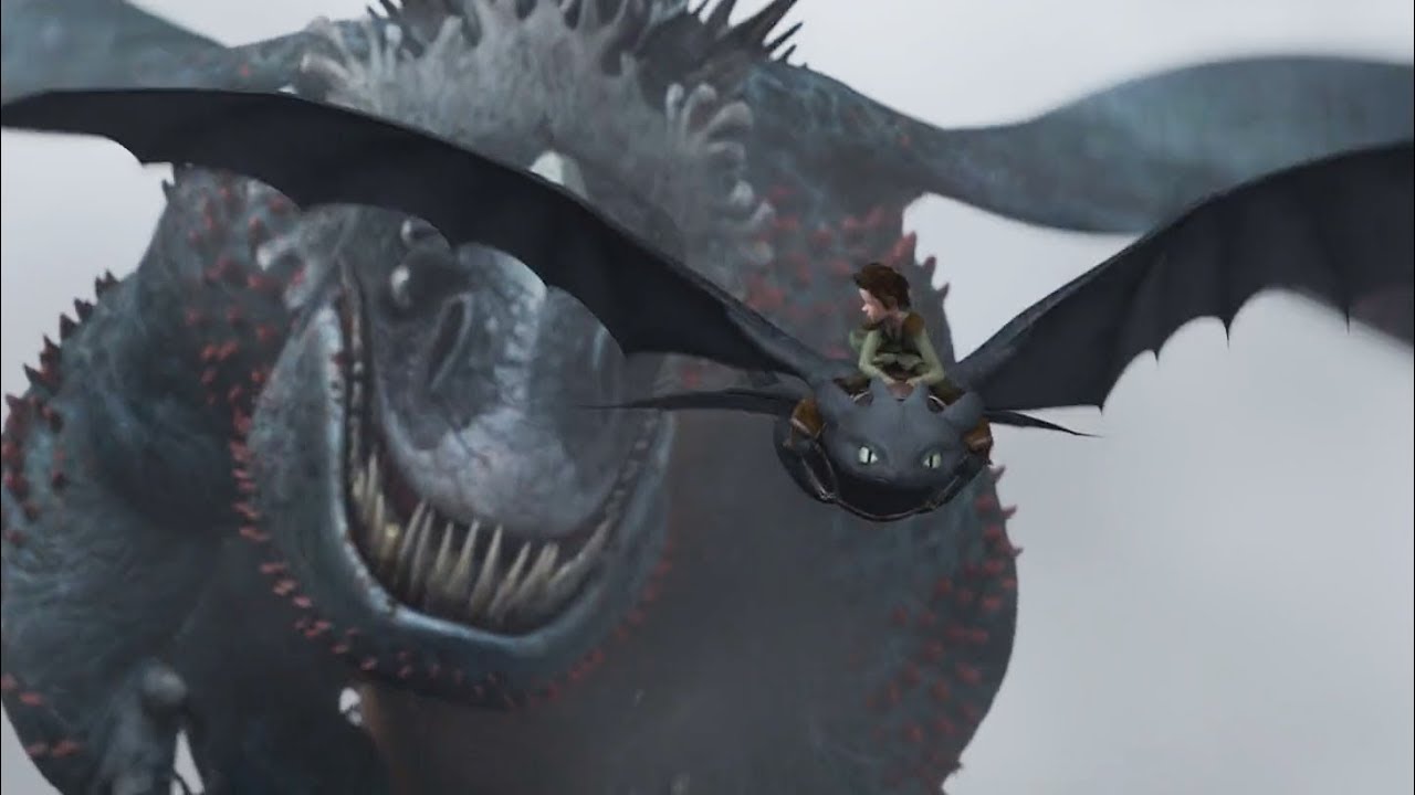 How To Train Your Dragon: Toothless Vs. Red Death Size Comparison Poster How To Train Your Dragon: Toothless Vs. Red Death Size Comparison Poster