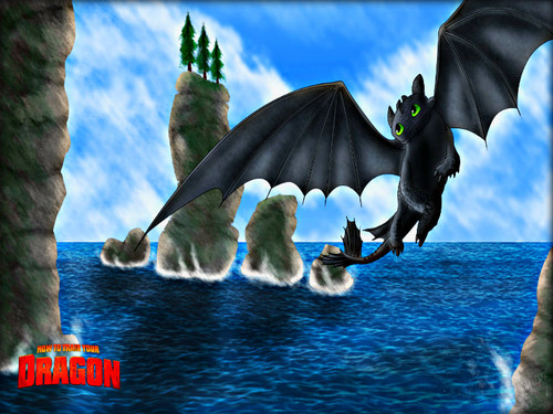 How To Train Your Dragon: Toothless Vs. Red Death Size Comparison