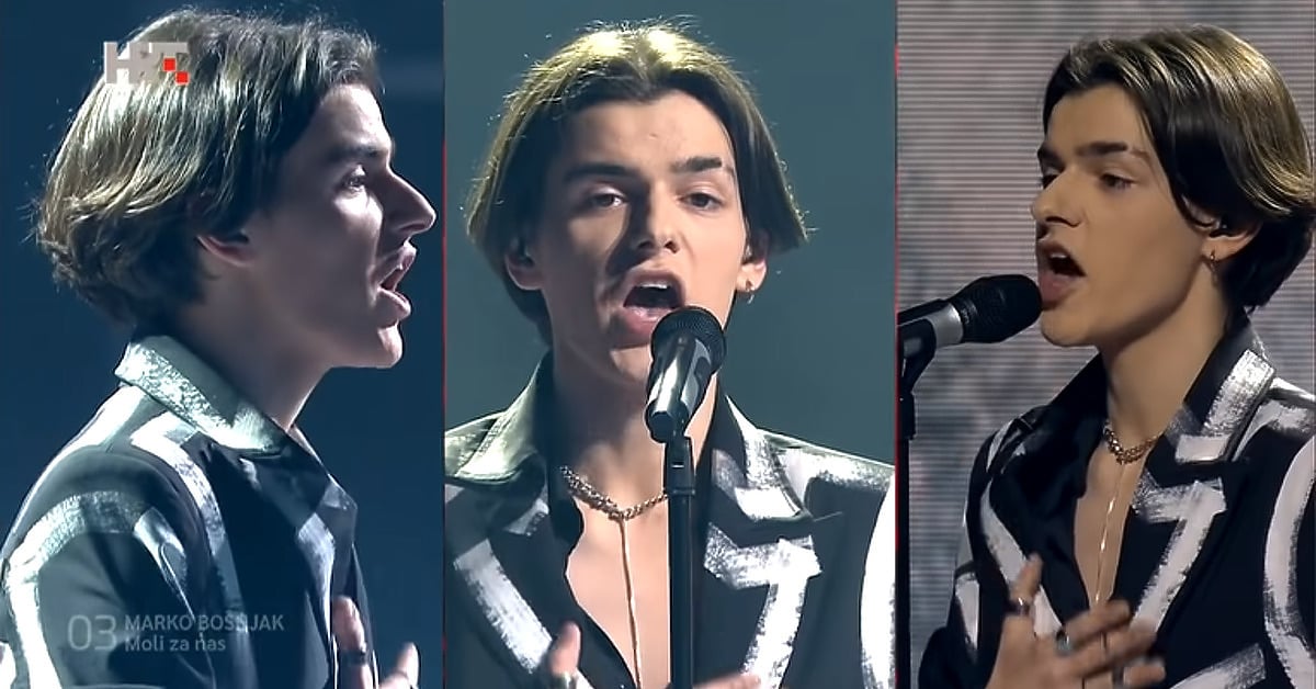 Hrvatska Na Eurosongu: Marko Bošnjak Nosi Zastavu Hrvatska Na Eurosongu: Marko Bošnjak Nosi Zastavu