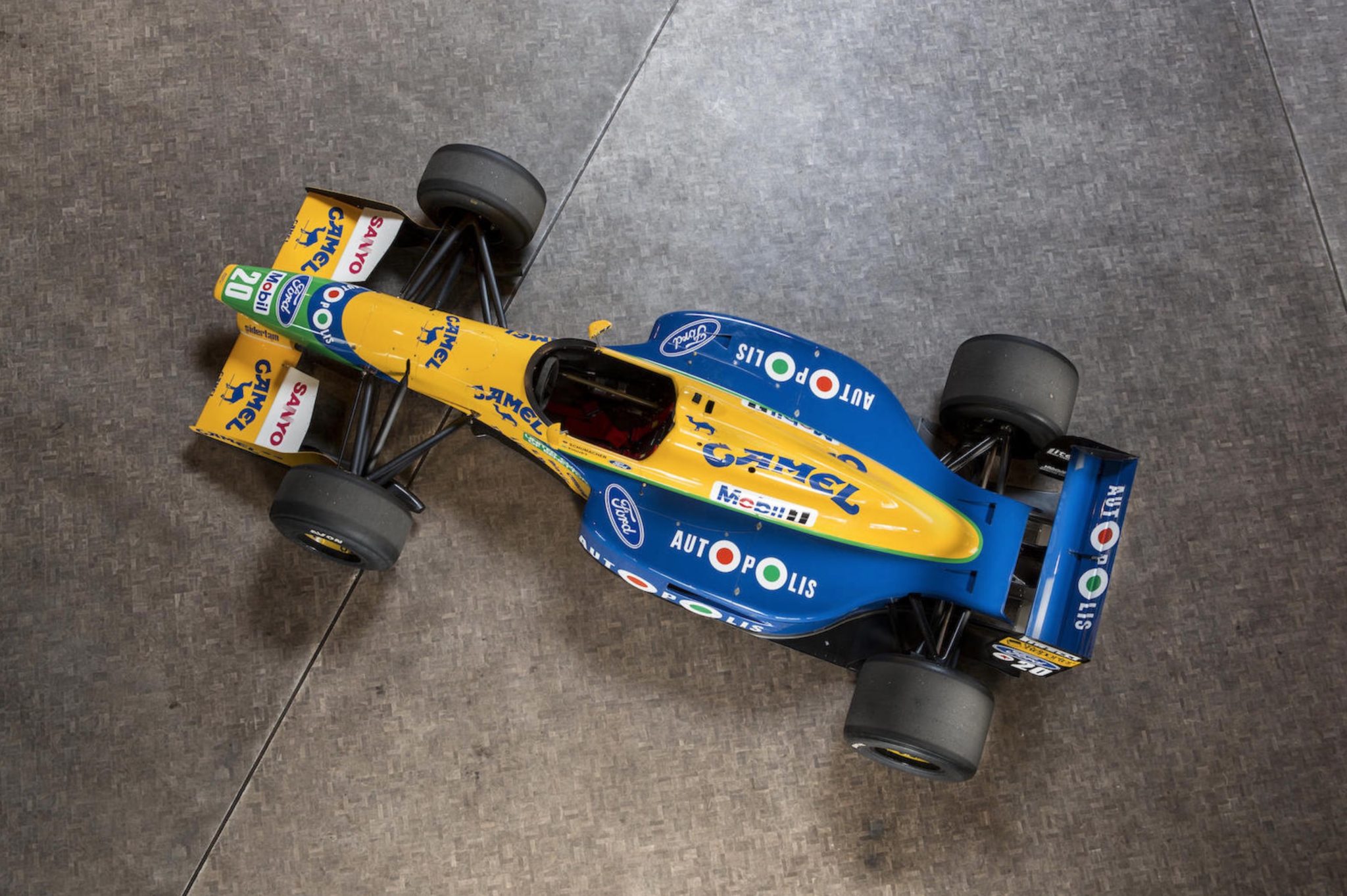 Iconic Michael Schumacher Benetton F1 Show Car To Be Auctioned Iconic Michael Schumacher Benetton F1 Show Car To Be Auctioned