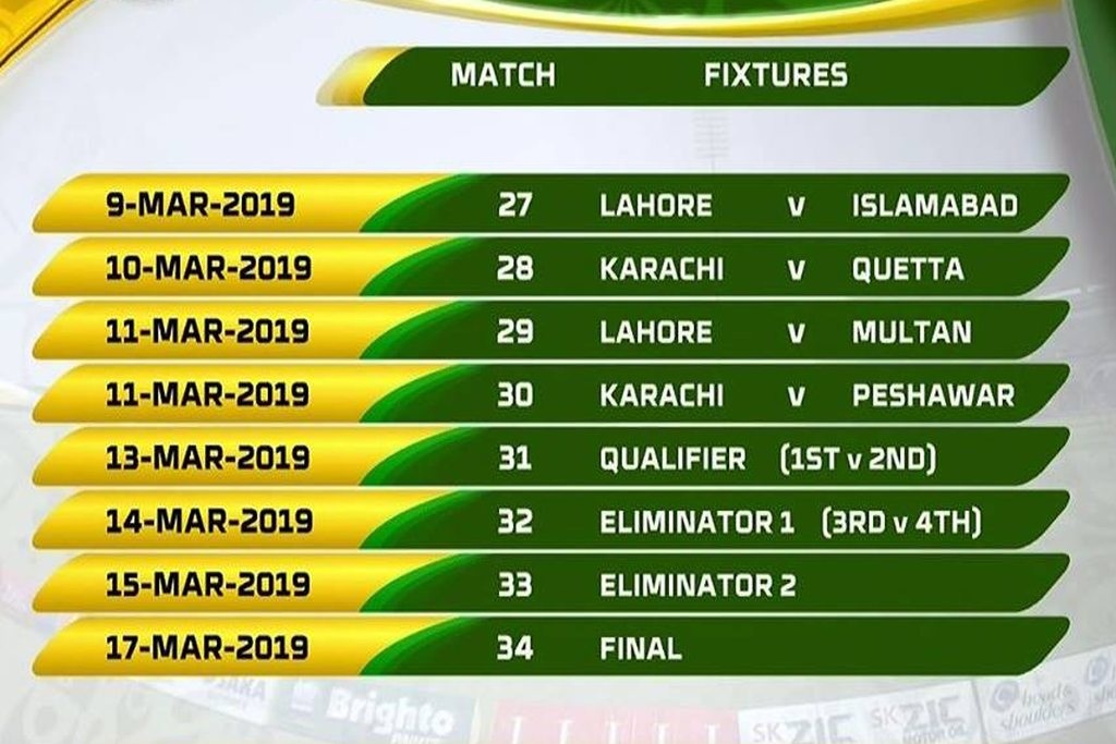 Impact Of PSL Matches On Lahore School Timings Impact Of PSL Matches On Lahore School Timings