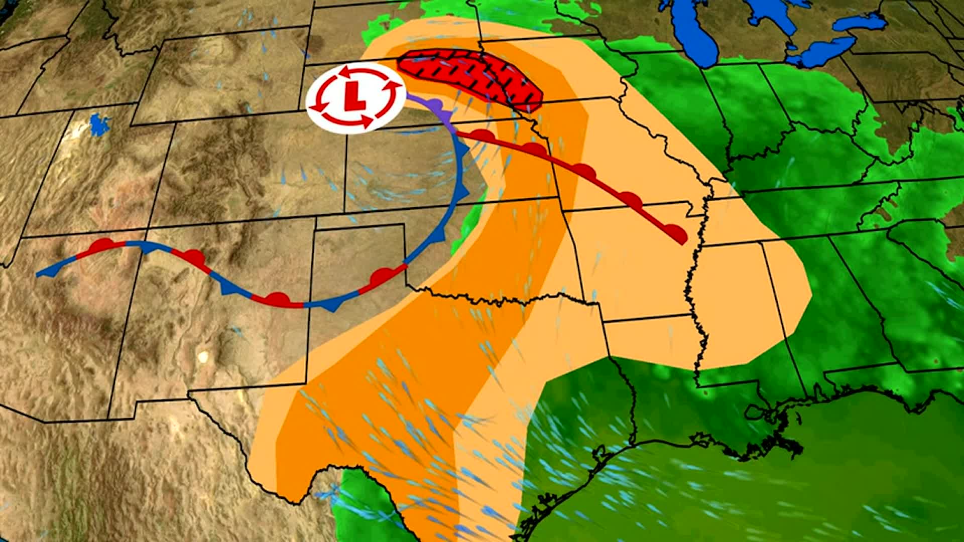 Increased Storm Risk Overnight: Severe Weather Possible Monday Increased Storm Risk Overnight: Severe Weather Possible Monday