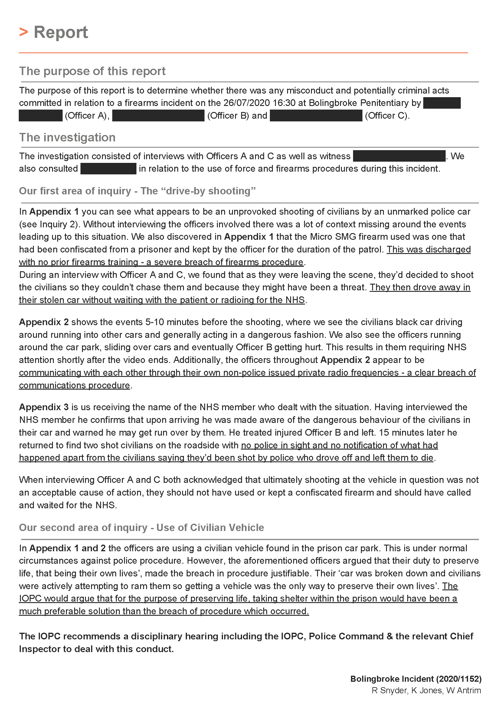Independent Office For Police Conduct (IOPC) Challenges BBC Panorama's Chris Kaba Documentary To Ofcom Independent Office For Police Conduct (IOPC) Challenges BBC Panorama's Chris Kaba Documentary To Ofcom