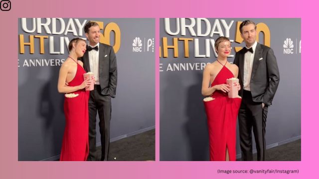 Internet Buzz Over Emma Stone's Unique SNL Dress: The Popcorn Butt Lift Look Internet Buzz Over Emma Stone's Unique SNL Dress: The Popcorn Butt Lift Look