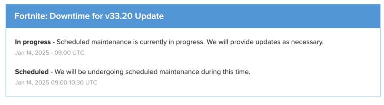 Is Fortnite Down? Server Status, Downtime Schedule & Update 34.20 Details Is Fortnite Down? Server Status, Downtime Schedule & Update 34.20 Details