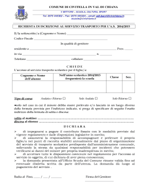 Iscrizione Trasporto Scolastico Sanremo: Guida Completa Iscrizione Trasporto Scolastico Sanremo: Guida Completa