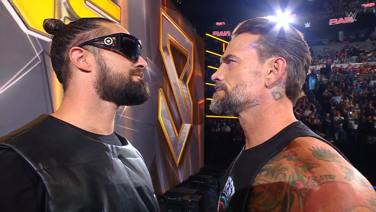 Jalen Brunson Misses CM Punk Vs. Seth Rollins Raw Match Jalen Brunson Misses CM Punk Vs. Seth Rollins Raw Match