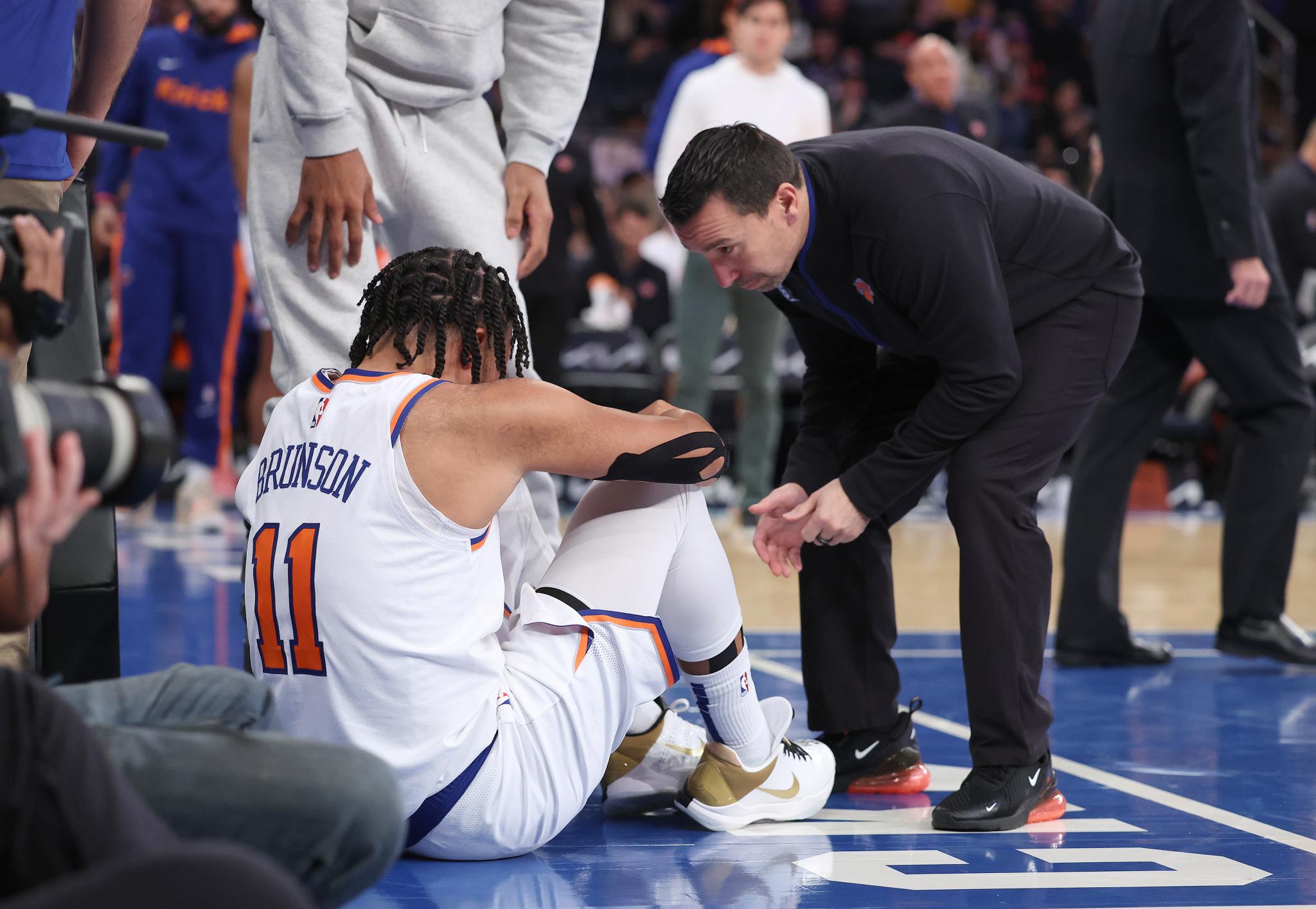 Jalen Brunson's Ankle Injury: Knicks-Lakers Game Update Jalen Brunson's Ankle Injury: Knicks-Lakers Game Update