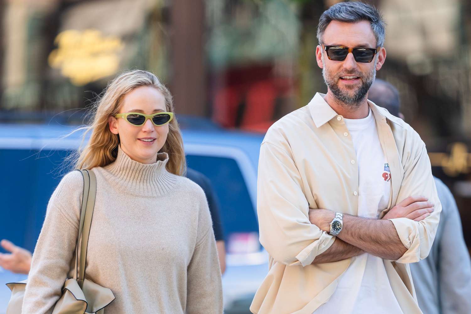 Jennifer Lawrence And Cooke Maroney: Pictures Emerge Following Second Baby News Jennifer Lawrence And Cooke Maroney: Pictures Emerge Following Second Baby News