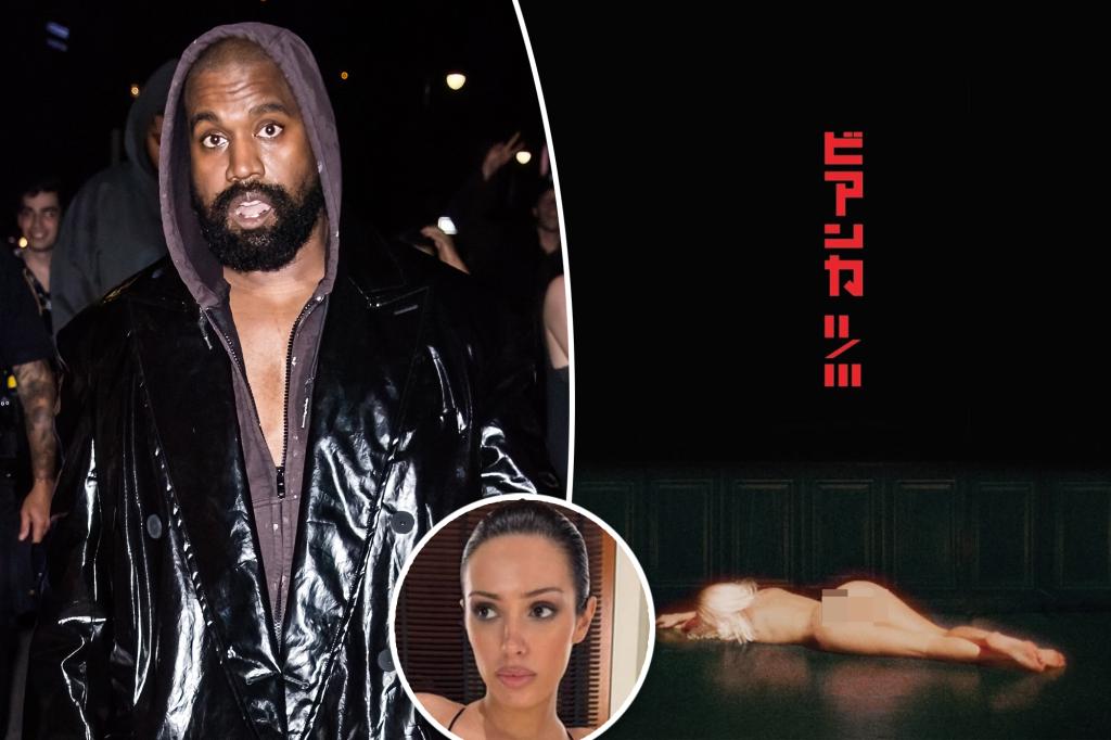 Kanye West Shares Unclothed Image Of Bianca Censori For Film Promotion Kanye West Shares Unclothed Image Of Bianca Censori For Film Promotion