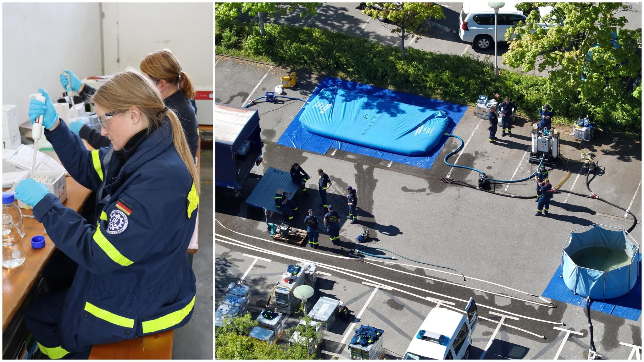 Katastrophenfall Am Bodensee: Großübung Der Einsatzkräfte In Hard Katastrophenfall Am Bodensee: Großübung Der Einsatzkräfte In Hard