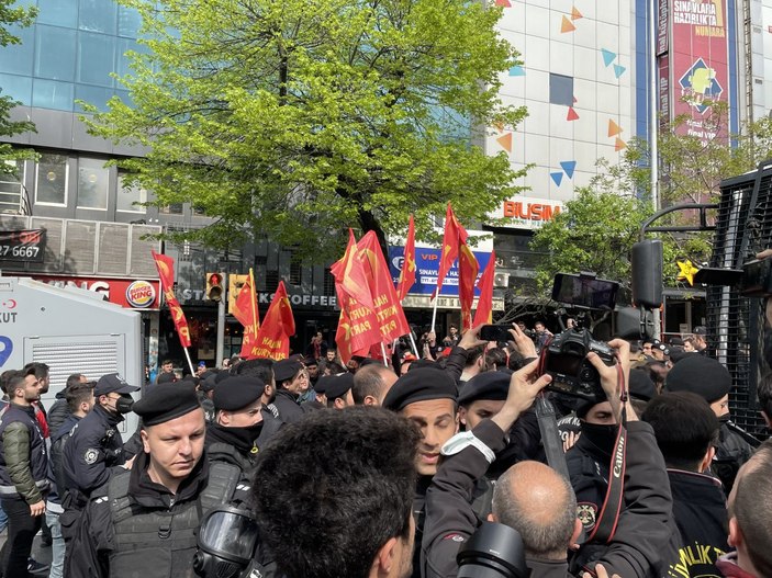 Kocaelide 1 Mayıs Kutlamalarında Meydana Gelen Arbede Kocaelide 1 Mayıs Kutlamalarında Meydana Gelen Arbede
