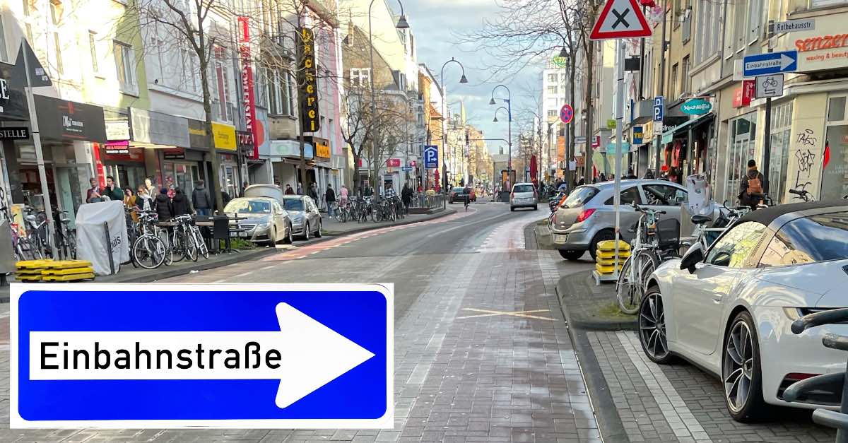 Köln: Venloer Straße Bleibt Einbahnstraße – Anwohner Gewinnen! Köln: Venloer Straße Bleibt Einbahnstraße – Anwohner Gewinnen!