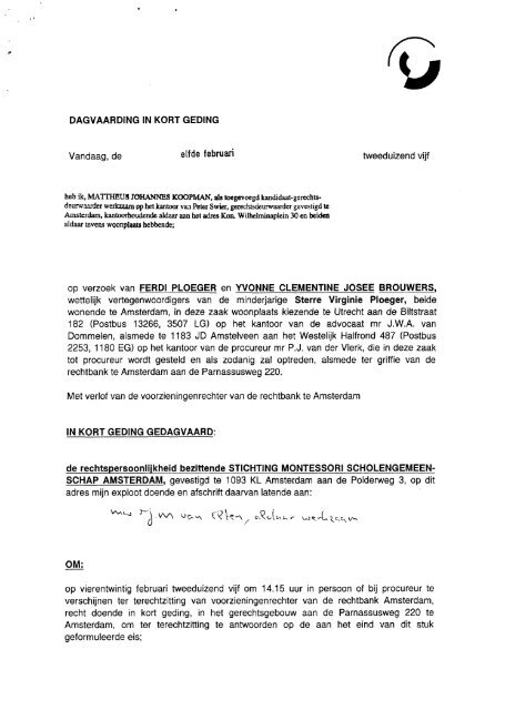 Kort Geding Kampen Vs. Enexis: Probleem Stroomnetaansluiting Kort Geding Kampen Vs. Enexis: Probleem Stroomnetaansluiting