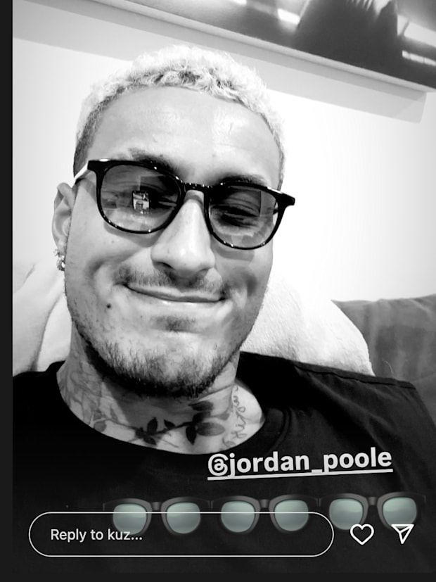 Kuzma Comments On Tatum's Viral Instagram Photo Kuzma Comments On Tatum's Viral Instagram Photo