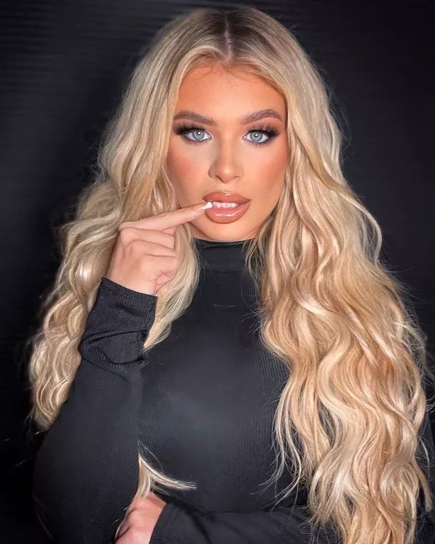Liberty Poole Dazzles In Red Mini Dress: Love Island Style Liberty Poole Dazzles In Red Mini Dress: Love Island Style