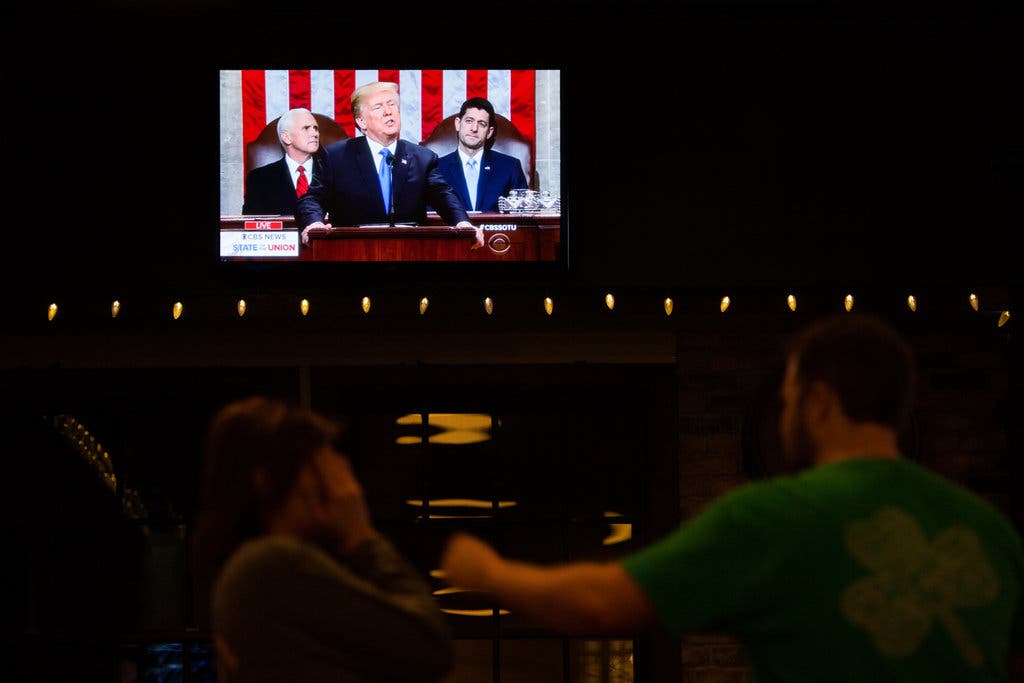 Local Community Protests Trump's State Of The Union Speech Local Community Protests Trump's State Of The Union Speech