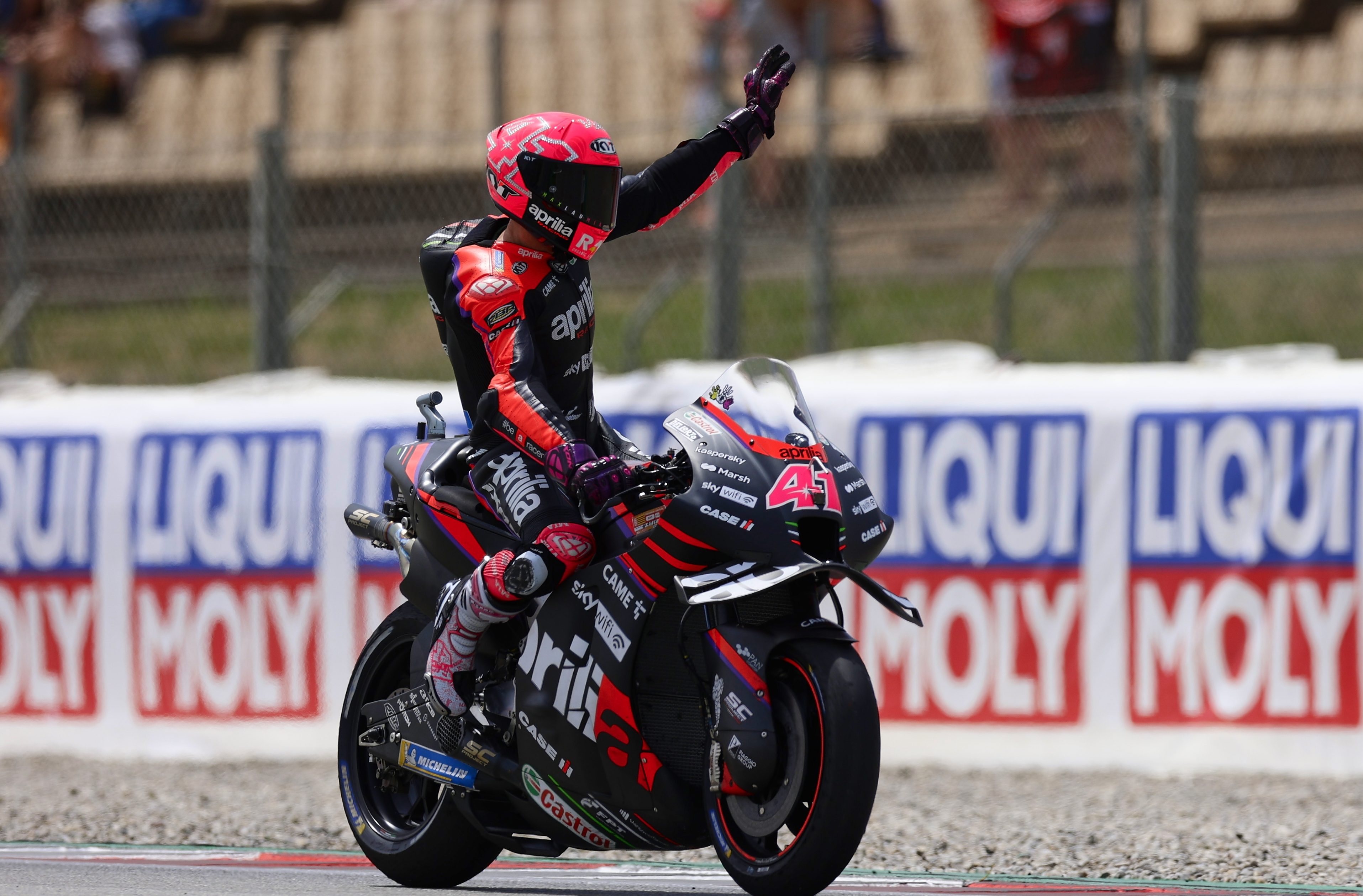 Luca Marini's Assessment Of Aleix Espargaro's MotoGP Comeback Luca Marini's Assessment Of Aleix Espargaro's MotoGP Comeback