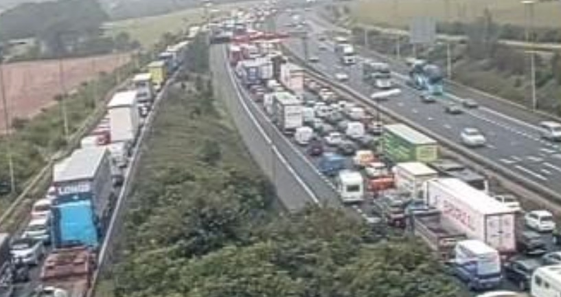 M56 Collision: Delays On Cheshire/Deeside Border M56 Collision: Delays On Cheshire/Deeside Border