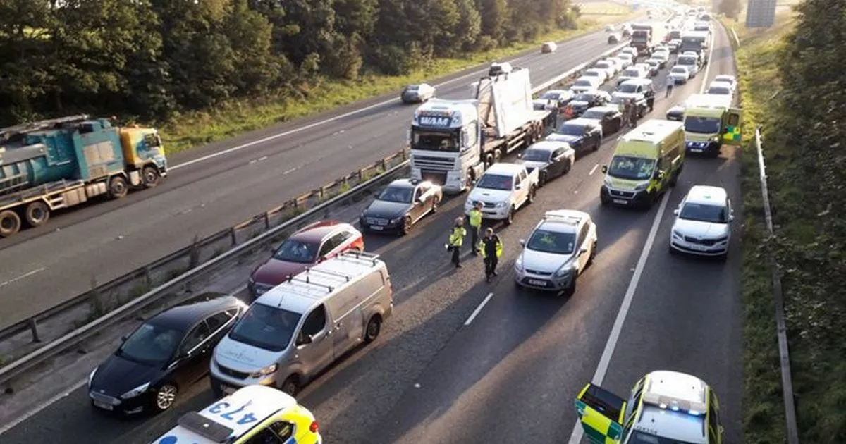 M56 Motorway Accident: Live Traffic News And Updates M56 Motorway Accident: Live Traffic News And Updates