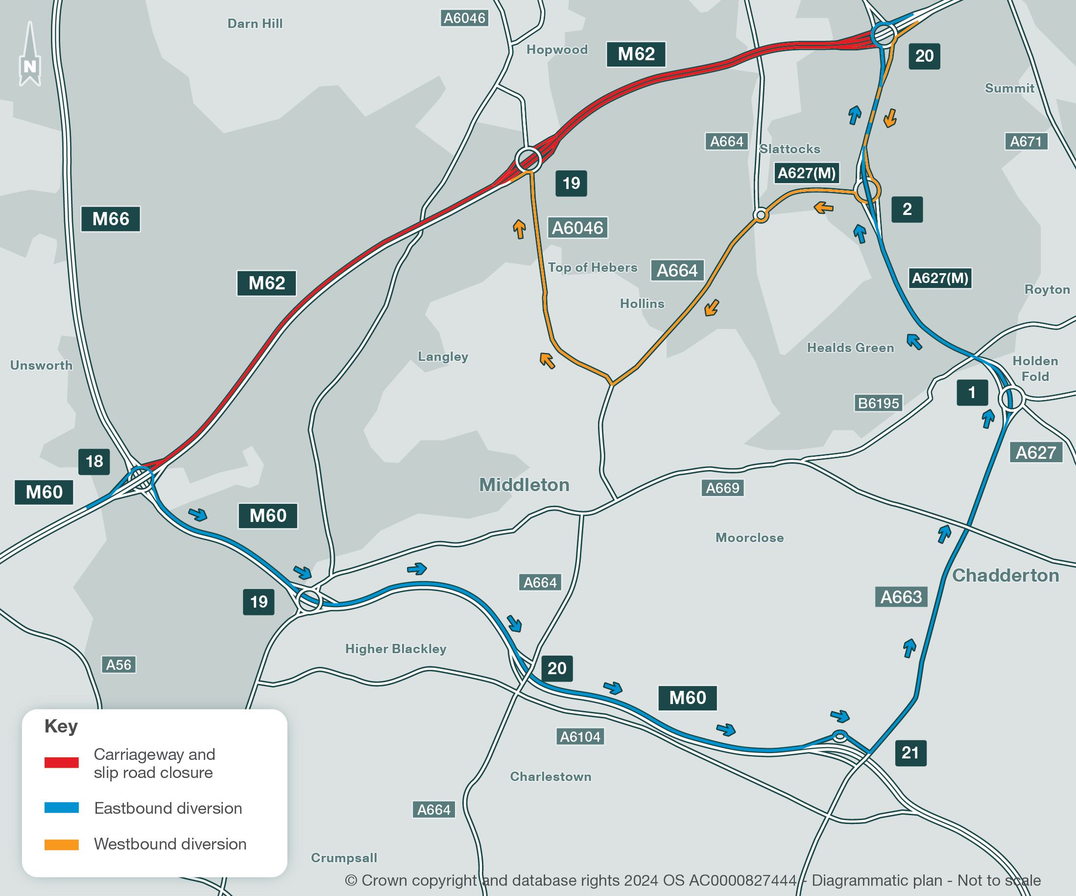 M62 Resurfacing: Westbound Closure From Manchester To Warrington M62 Resurfacing: Westbound Closure From Manchester To Warrington