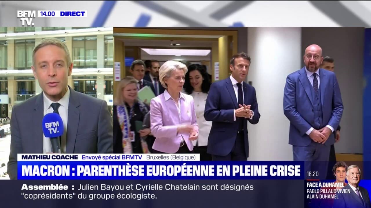 Macron Défend Un Patriotisme Économique Européen Face Au Défi De L'Intelligence Artificielle Macron Défend Un Patriotisme Économique Européen Face Au Défi De L'Intelligence Artificielle