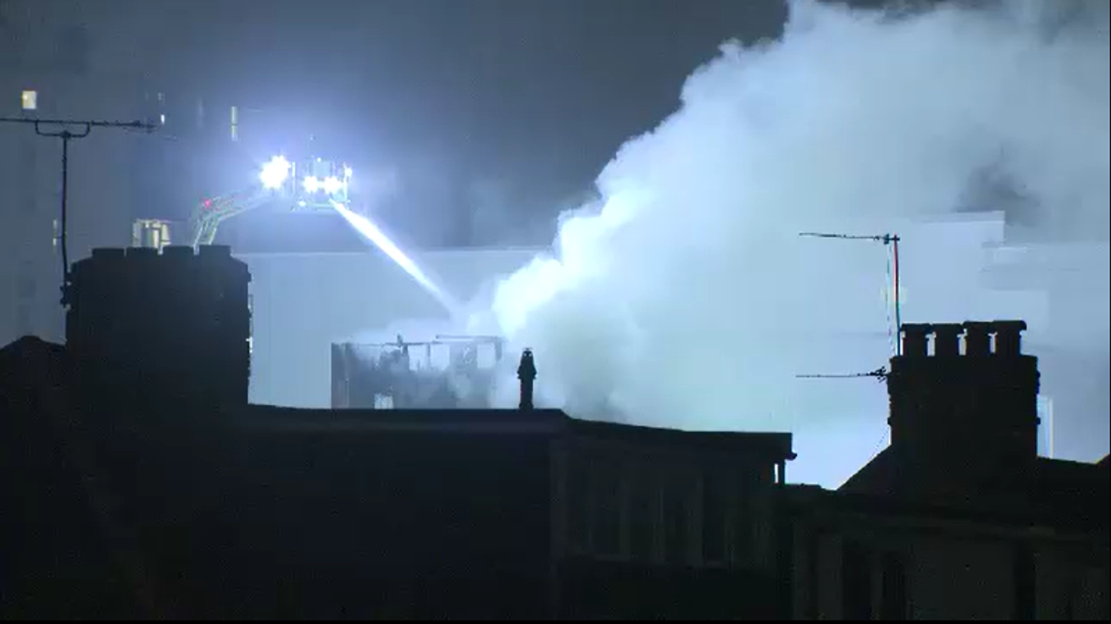 Major Fire In East London: 125 Firefighters Fight Shop Blaze