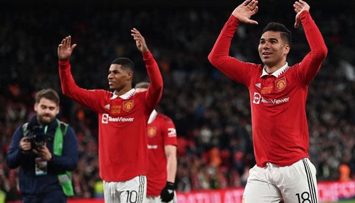 Manchester United's Rashford Scores Twice In FA Cup Triumph Over Aston Villa Manchester United's Rashford Scores Twice In FA Cup Triumph Over Aston Villa