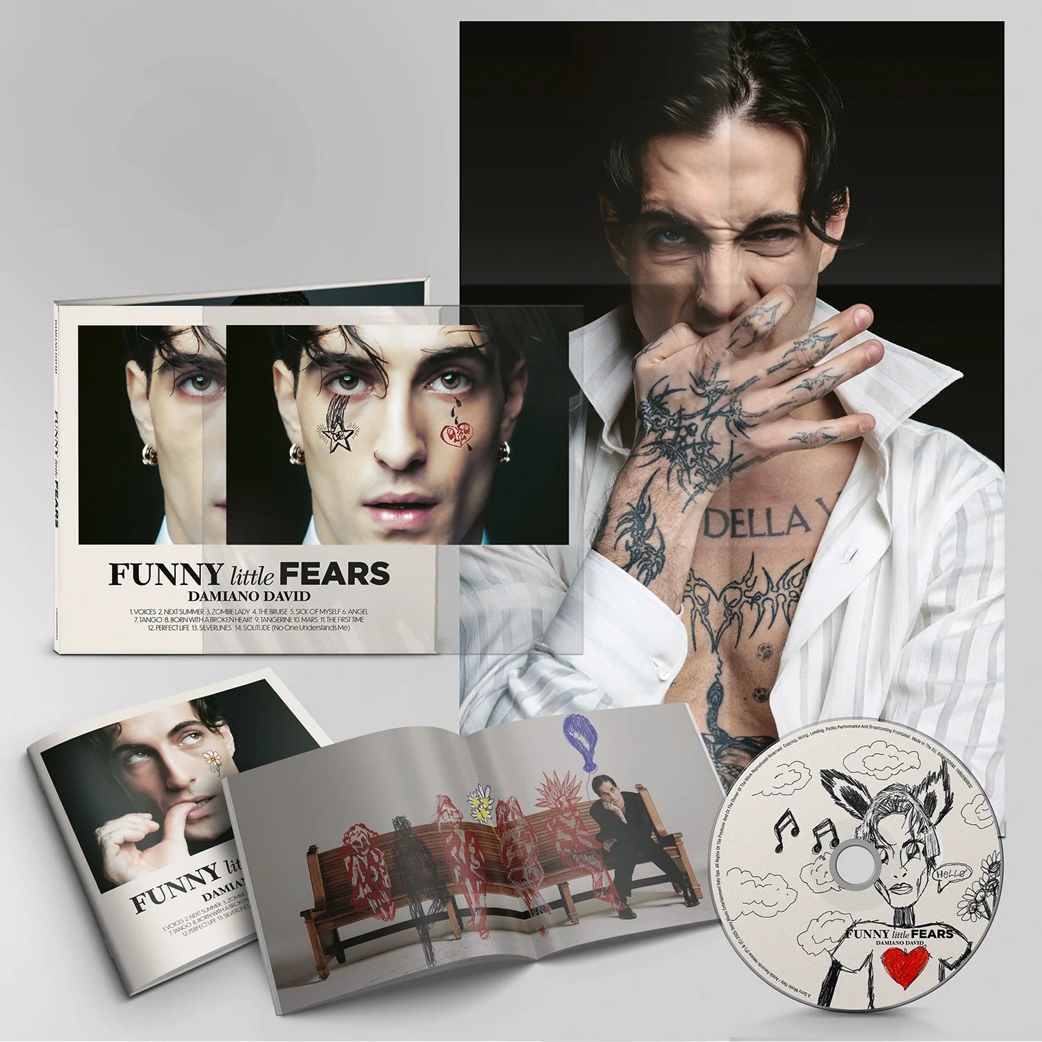 Måneskin's Damiano David: Funny Little Fears Solo Album Debut Måneskin's Damiano David: Funny Little Fears Solo Album Debut