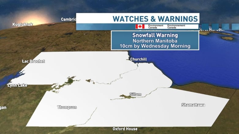 Manitoba Snowfall Warning: 10-20 Cm Expected Tuesday Manitoba Snowfall Warning: 10-20 Cm Expected Tuesday